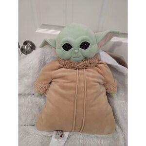 Star Wars Mandalorian Grogu The Child Pillow Pets Green Tan Plush Toy